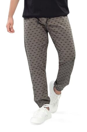 UNOseven Men's Printed Cotton Jogger Pant