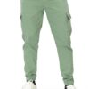 UNOseven Boys Multi Pocket Cargo Cotton Jogger Pant - Mint Green