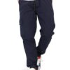 UNOseven Men's One Side Cargo Cotton Jogger Pant - Navy Blue