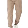 UNOseven Men's Basic Cotton Jogger Pant - Beige