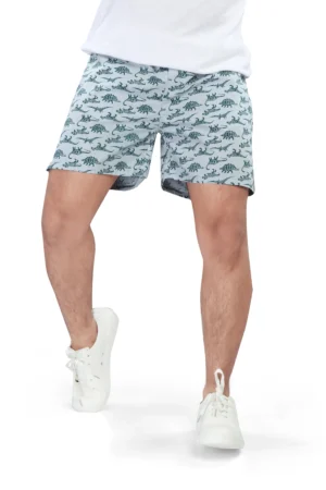 UNOseven Boys Cotton Printed Shorts